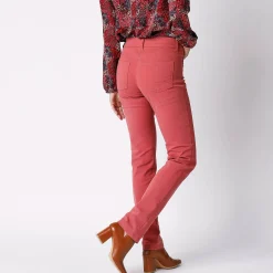 Afslankende broek, binnenpijplengte 78 cm