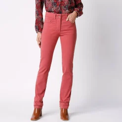 Afslankende broek, binnenpijplengte 78 cm