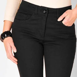 Afslankende broek, binnenpijplengte 78 cm