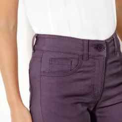 Afslankende broek, binnenpijplengte 78 cm
