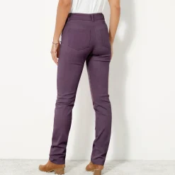Afslankende broek, binnenpijplengte 78 cm