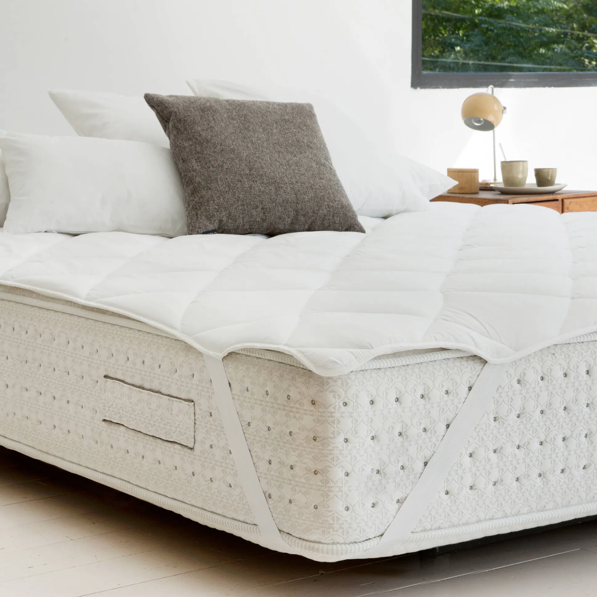 Antibacteriële topdekmatras 400 g/m²