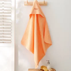 Badcape voor baby, personaliseerbaar