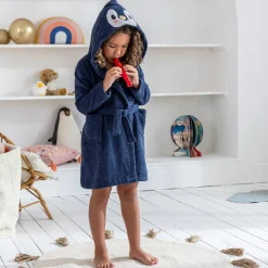 Badjas voor kinderen, Pinguïn met kap