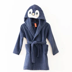 Badjas voor kinderen, Pinguïn met kap
