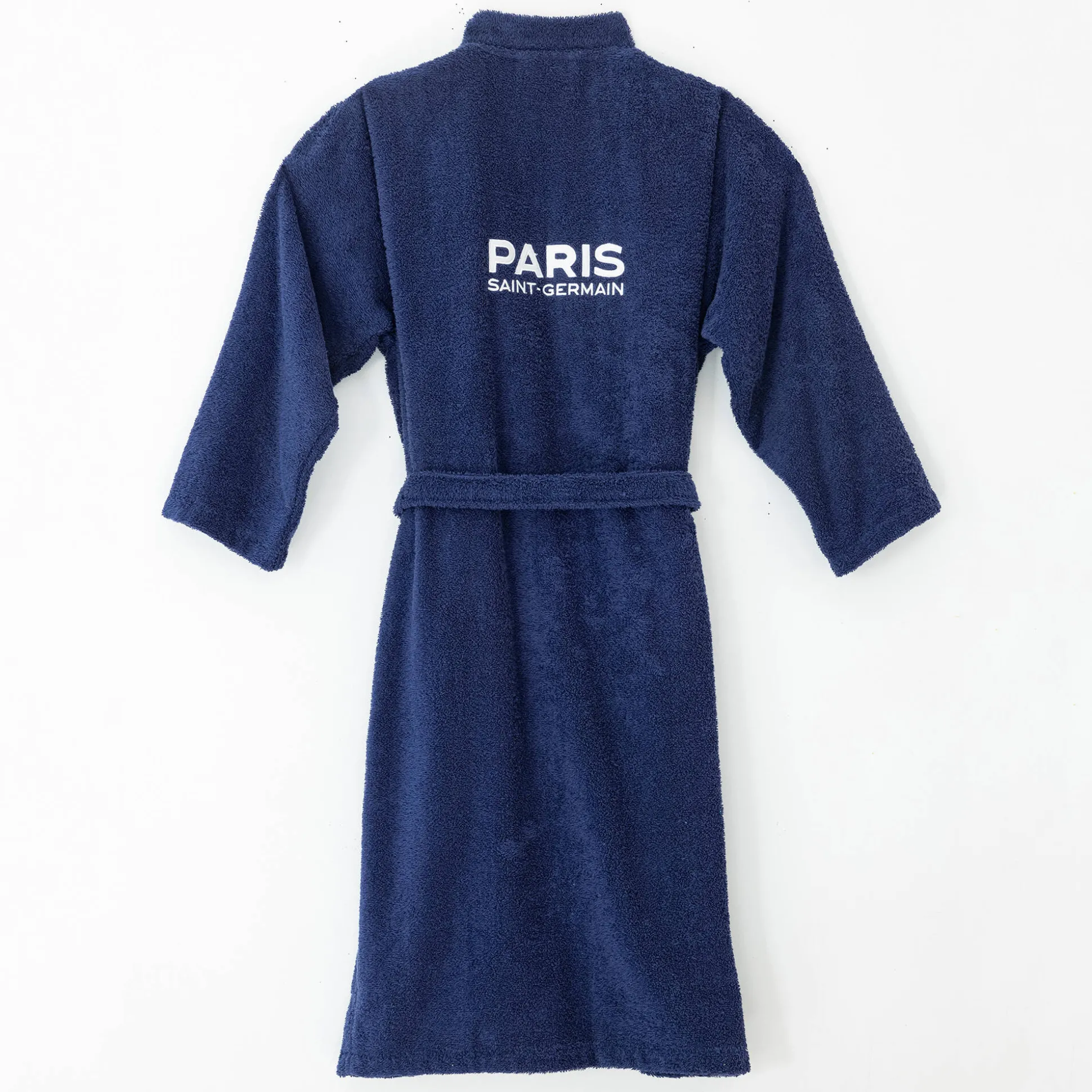 Badjas voor volwassenen in badstof met kimonokraag PSG®, personaliseerbaar