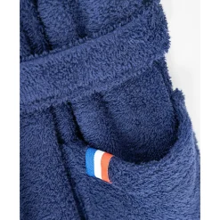 Badjas voor volwassenen in badstof met kimonokraag PSG®, personaliseerbaar