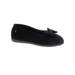 Ballerina's in velours, afkomstig van de biologische landbouw - ergonomische zool ISOTONER®