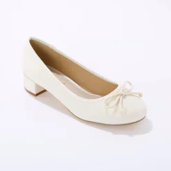 Ballerina's met klein hakje