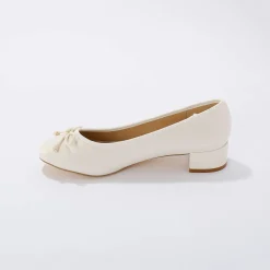 Ballerina's met klein hakje