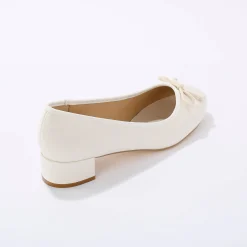 Ballerina's met klein hakje