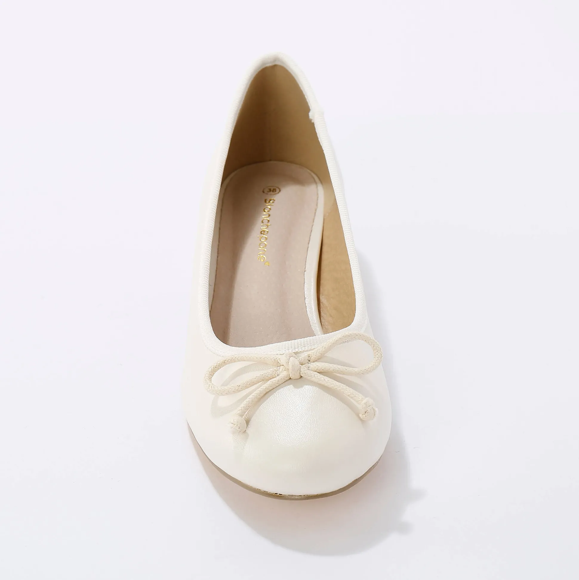 Ballerina's met klein hakje