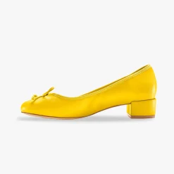 Ballerina's met klein hakje