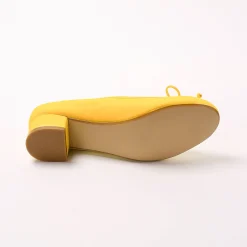 Ballerina's met klein hakje