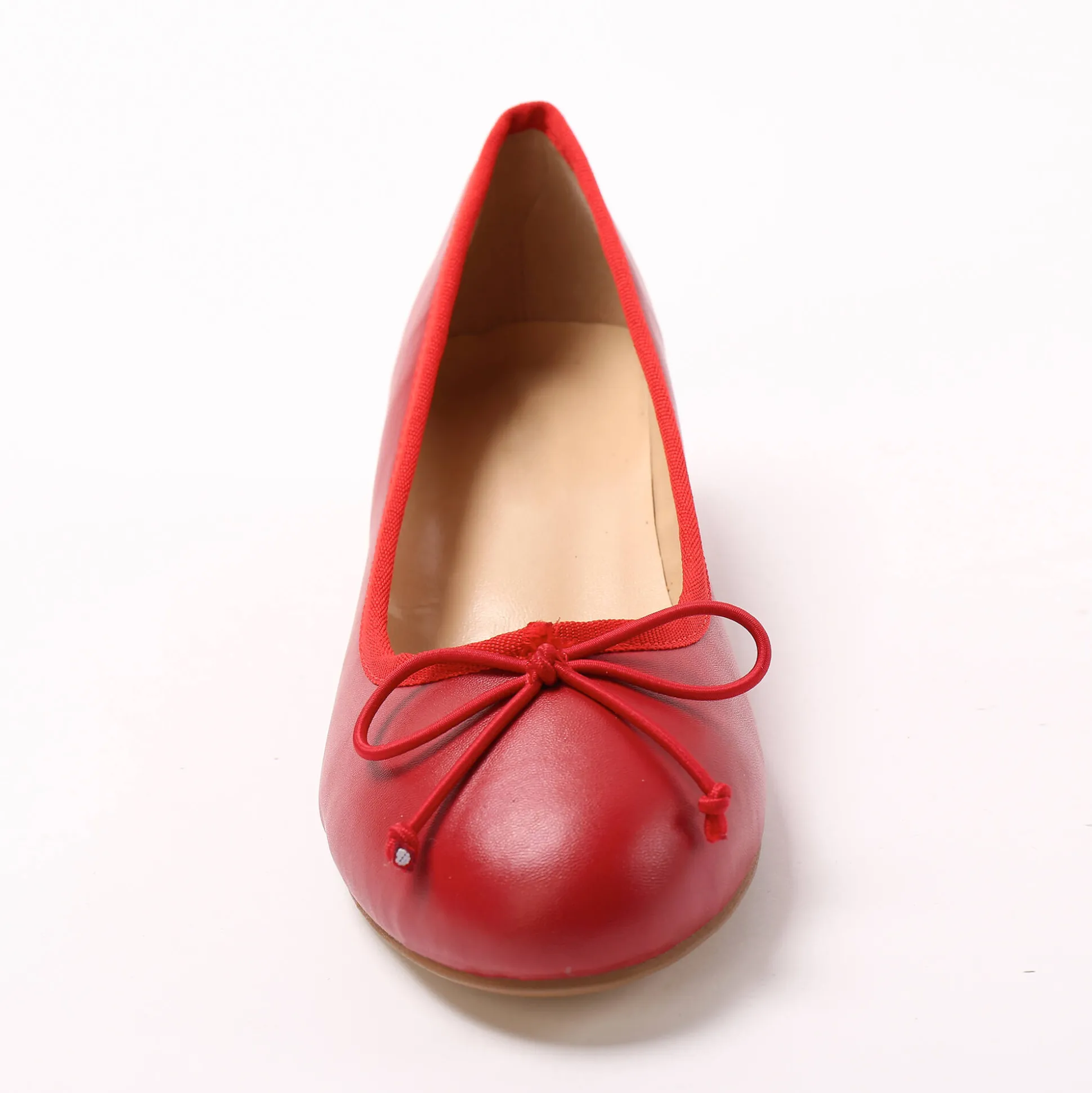 Ballerina's met klein hakje