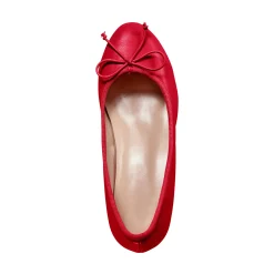 Ballerina's met klein hakje