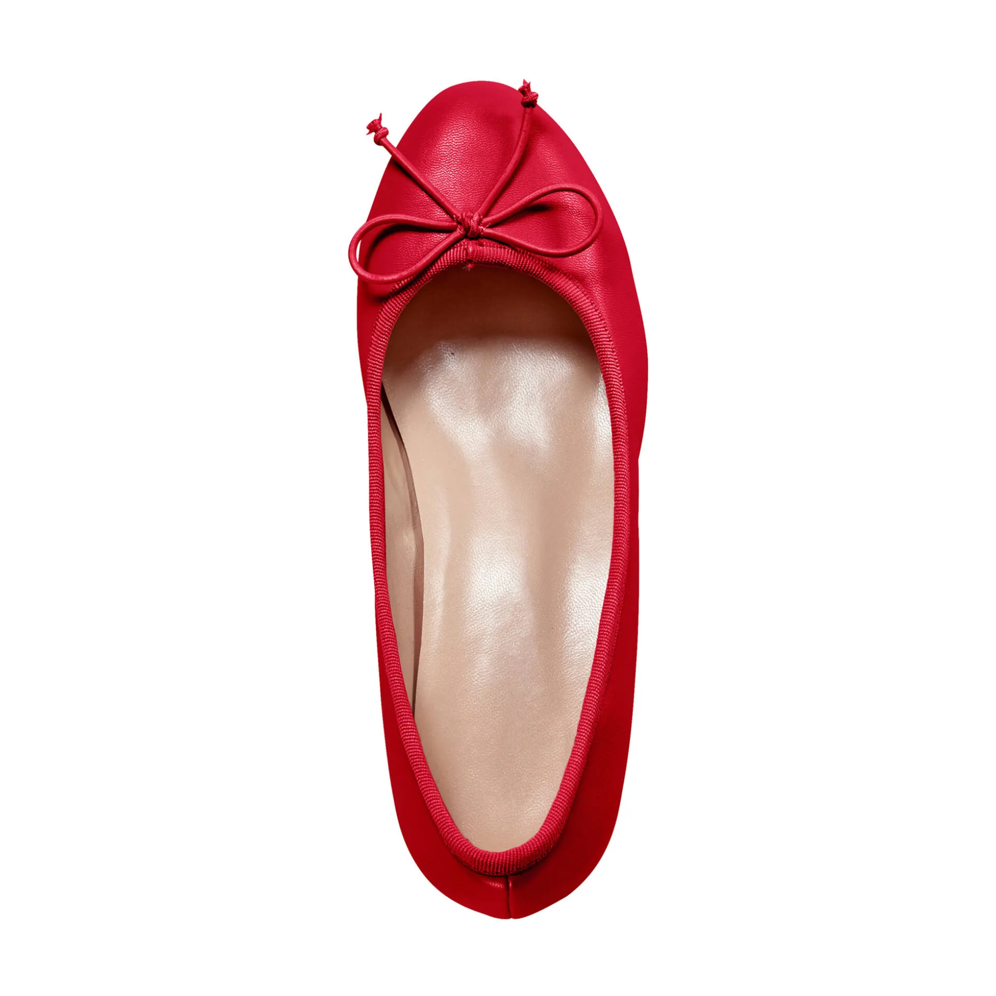 Ballerina's met klein hakje