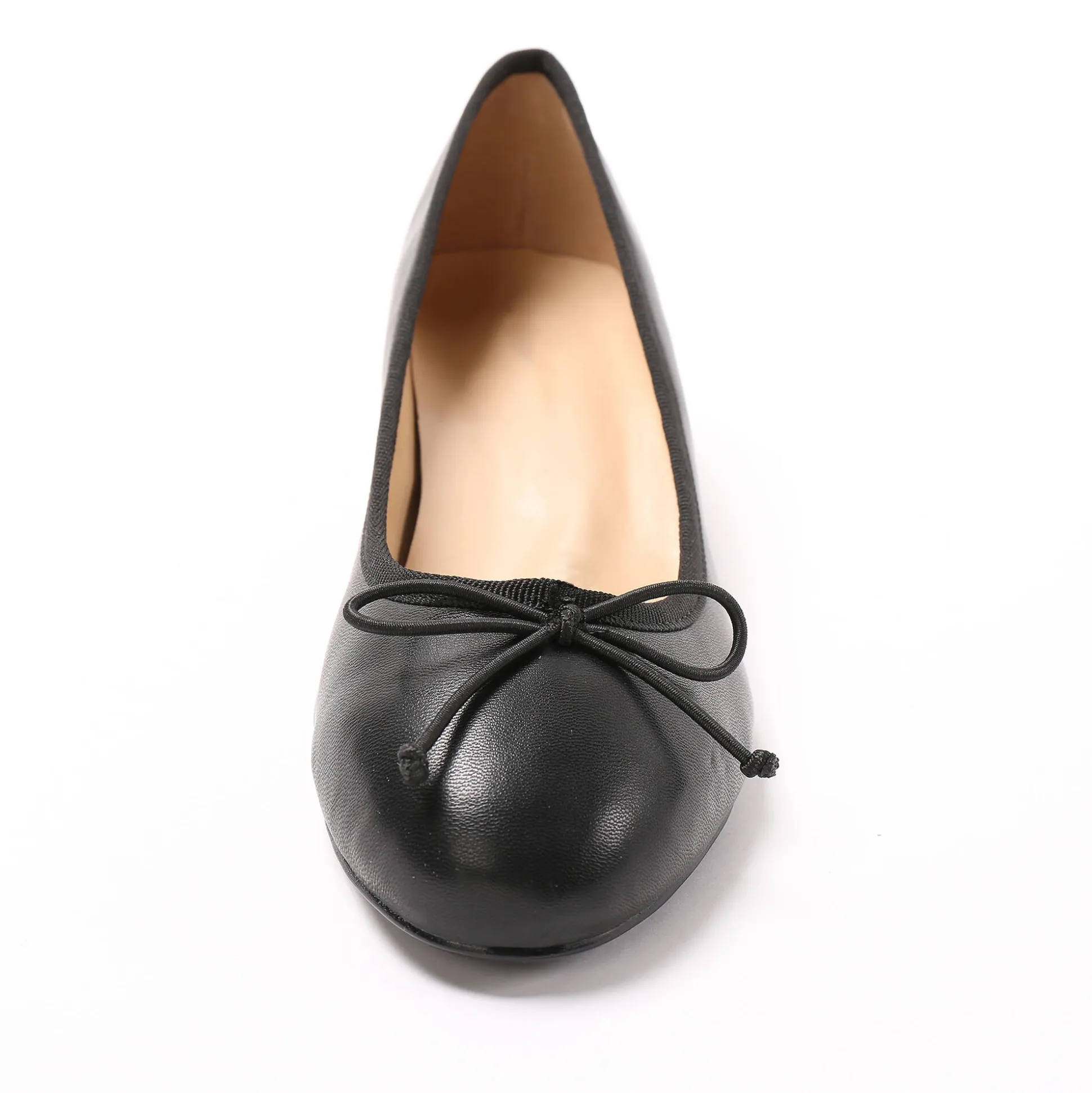 Ballerina's met klein hakje