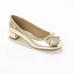 Ballerina's met klein hakje