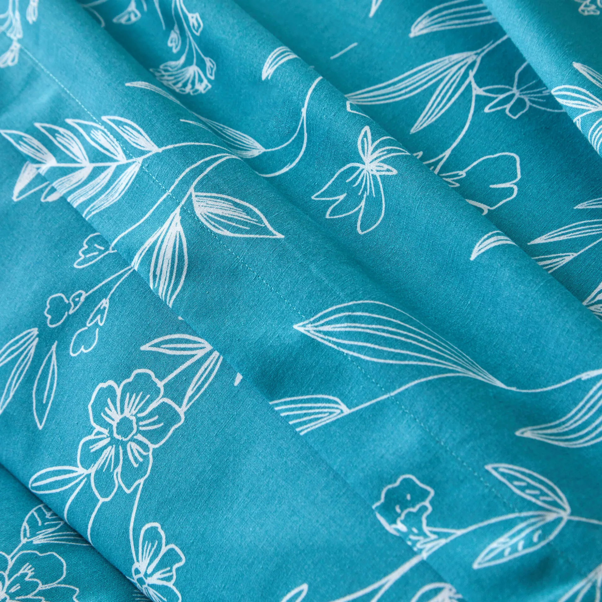 Bedlinnen Alessia in katoen met bloemenprint