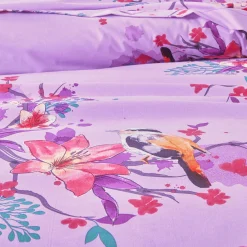Bedlinnen Birdy in katoen met vogelprint