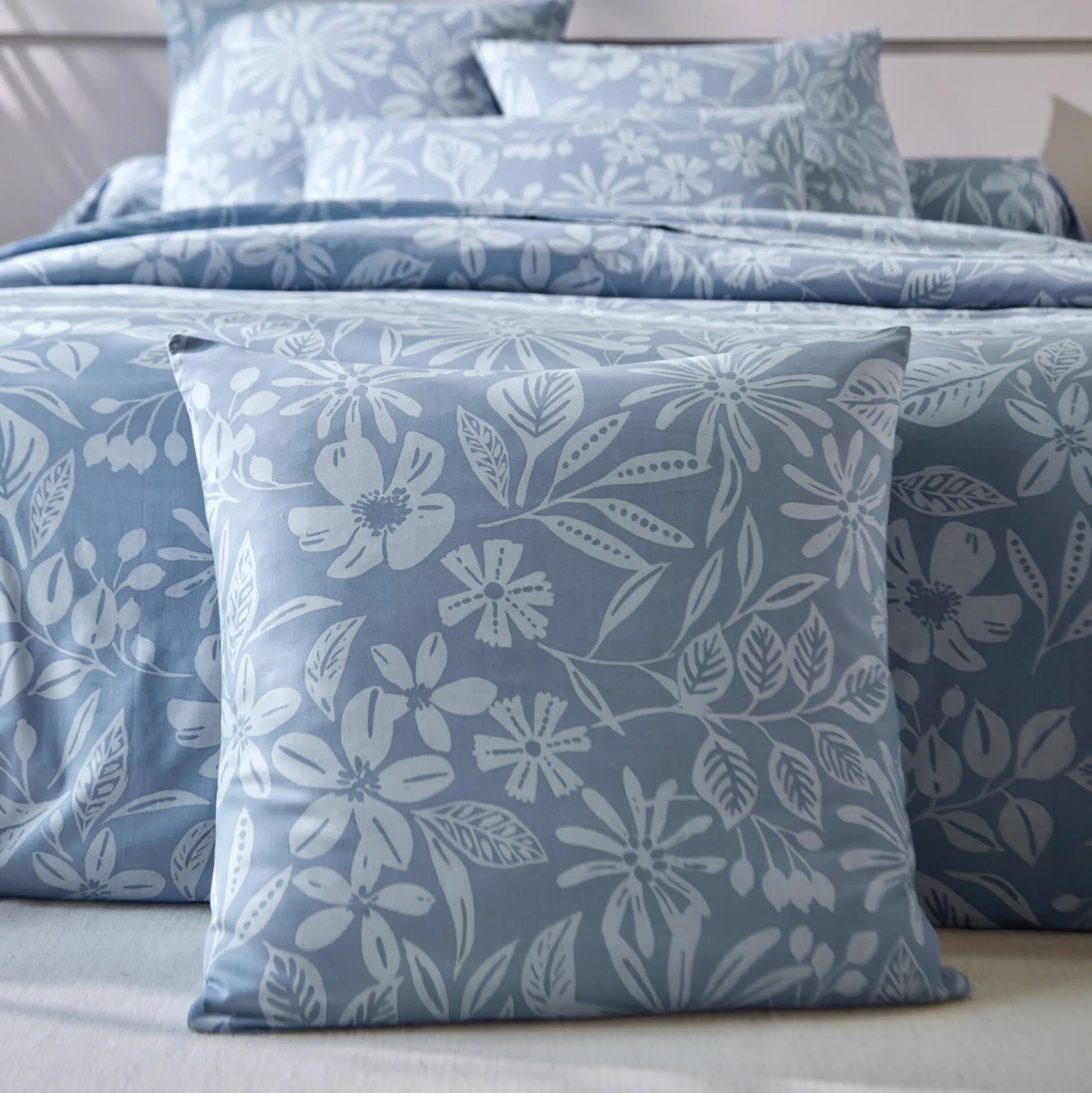 Bedlinnen Céline, in katoen met bloemenprint