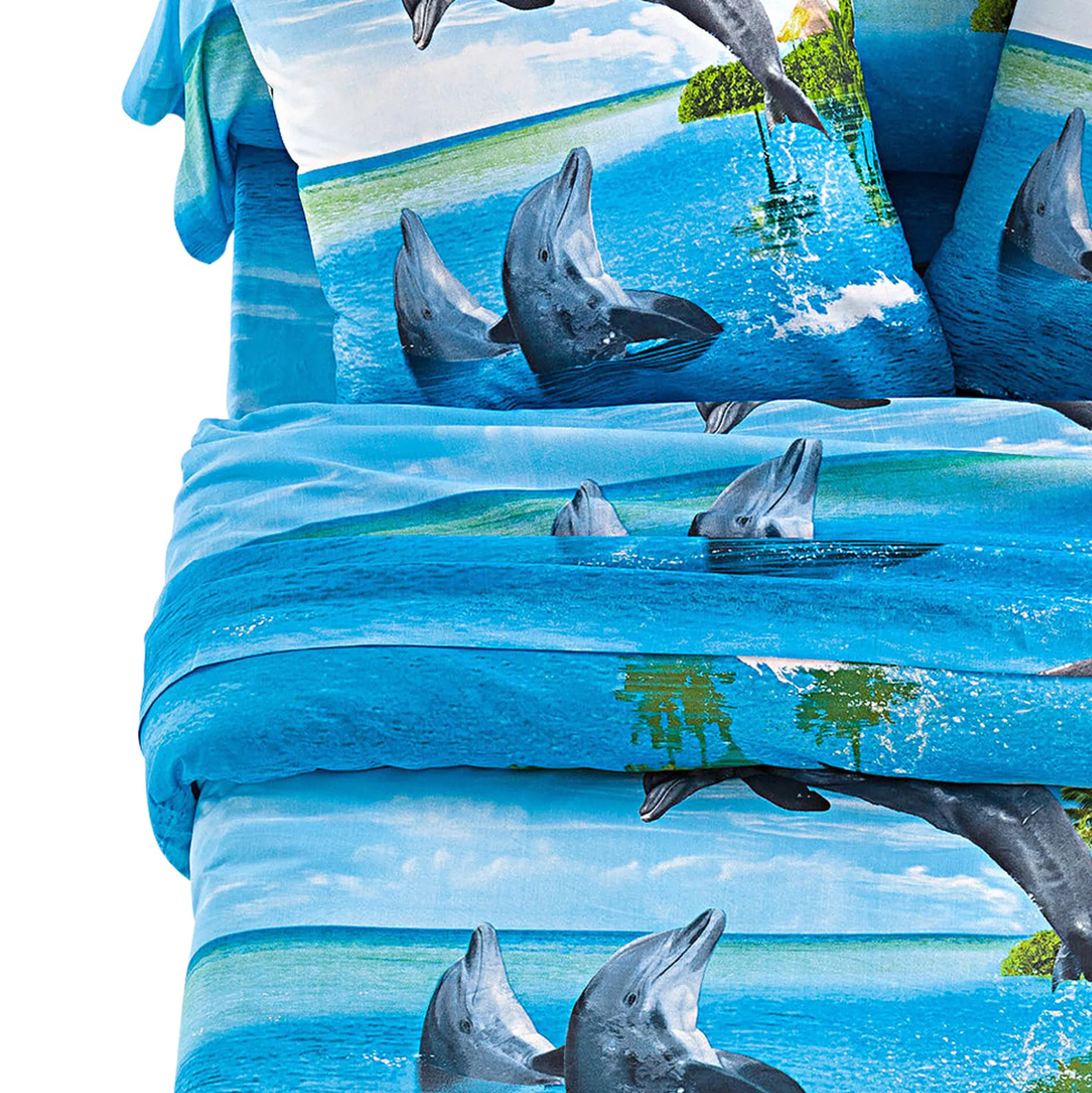 Bedlinnen Flipper in polyester-katoen