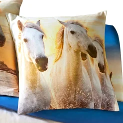 Bedlinnen Haras in katoen met paardenprint