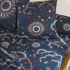 Bedlinnen Helios in bedrukt katoen