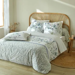 Bedlinnen Julie in katoen met plantenprint