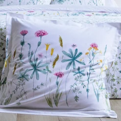 Bedlinnen Julie in katoen met plantenprint