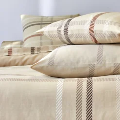 Bedlinnen Karl met ruitprint, in flanel