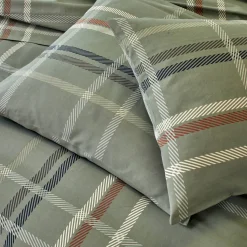 Bedlinnen Karl met ruitprint, in flanel