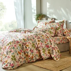 Bedlinnen Kelly in katoen met bloemenprint