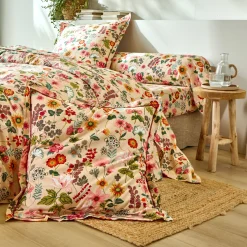 Bedlinnen Kelly in katoen met bloemenprint