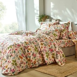 Bedlinnen Kelly in katoen met bloemenprint