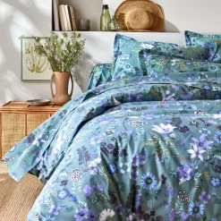 Bedlinnen Kelly in katoen met bloemenprint