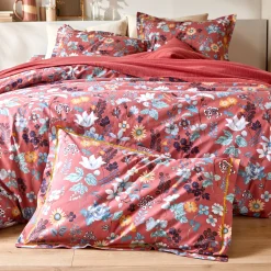 Bedlinnen Kelly in katoen met bloemenprint