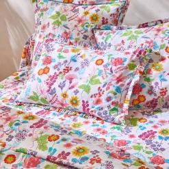 Bedlinnen Kelly in katoen met bloemenprint