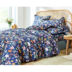 Bedlinnen Kelly in katoen met bloemenprint