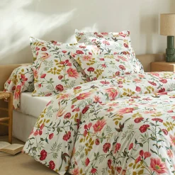 Bedlinnen Lola met bloemenprint - in katoen