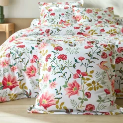Bedlinnen Lola met bloemenprint - in katoen