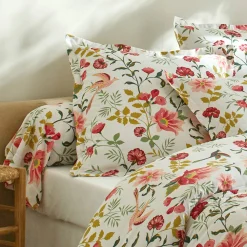 Bedlinnen Lola met bloemenprint - in katoen
