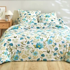 Bedlinnen Lola met bloemenprint - in katoen