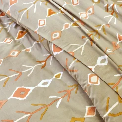 Bedlinnen Mahe in katoen met etnische print