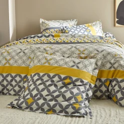 Bedlinnen Marlox in katoen met geometrische motieven