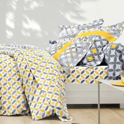 Bedlinnen Marlox in katoen met geometrische motieven