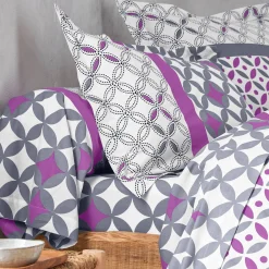 Bedlinnen Marlox in katoen met geometrische motieven