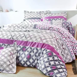 Bedlinnen Marlox in katoen met geometrische motieven