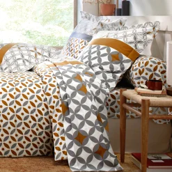 Bedlinnen Marlox in katoen met geometrische motieven